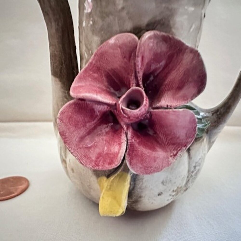 Vintage Italian Capodimonte Mini Pitcher - Picture 8 of 8